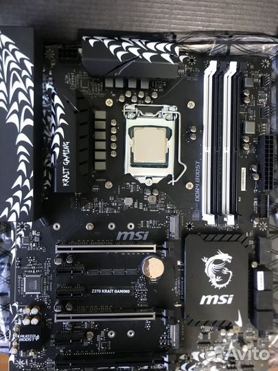 MSI Z370 krait gaming + Intel Core i5 8600K