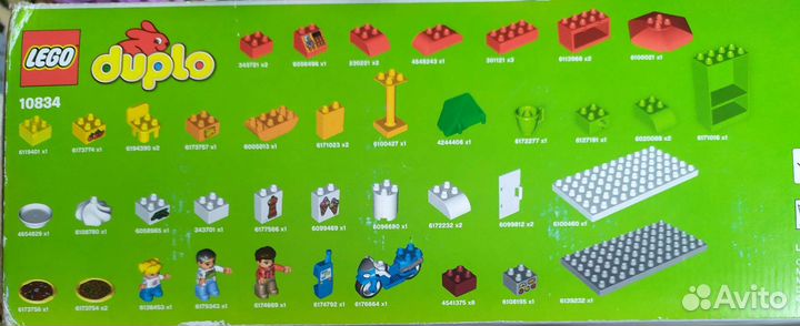 Lego duplo пиццерия + доп.детали