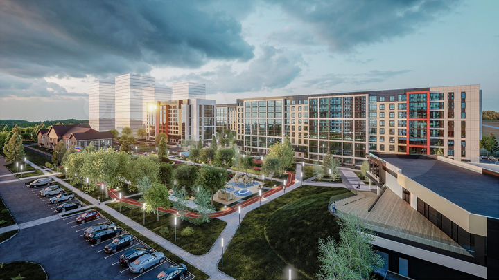 2-к. квартира, 55 м², 5/18 эт.