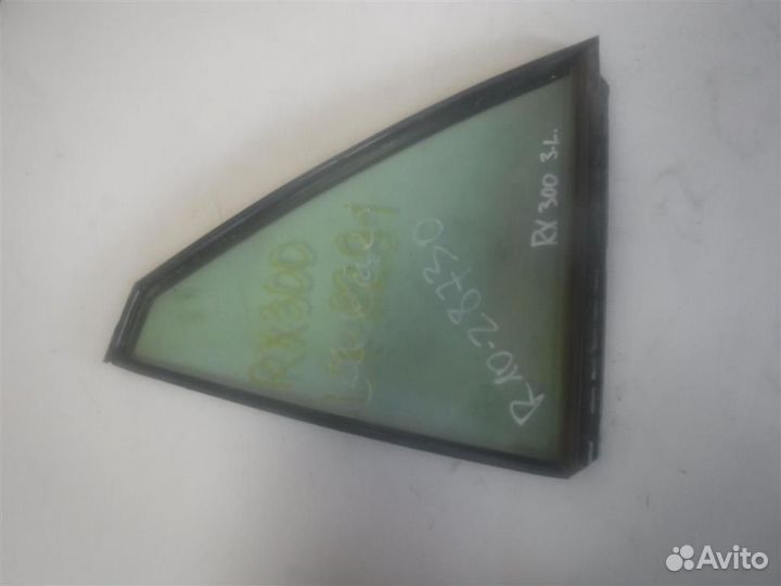 Стекло двери задней левой (форточка) Lexus RX 300