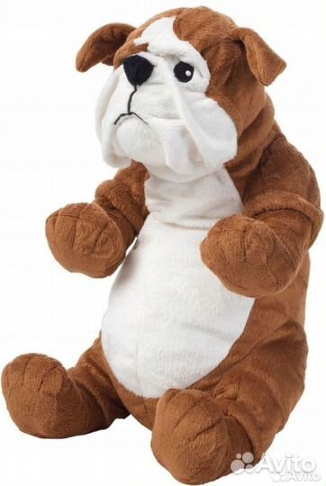 Мягкая игрушка бульдог Клаппар Икеа