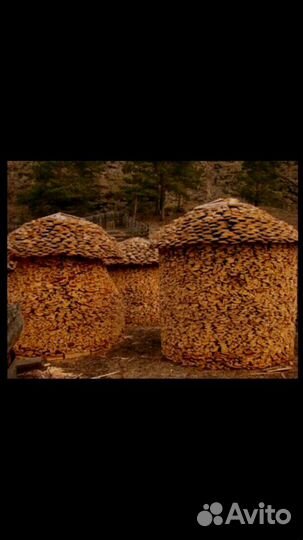 Дрова колотые, сухие