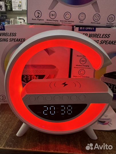 Беспроводная зарядка/колонка