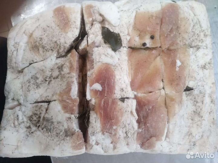 Сало соленое домашнее