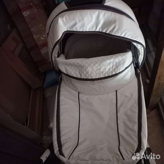 Коляска 2 в 1 с большими колёсами
