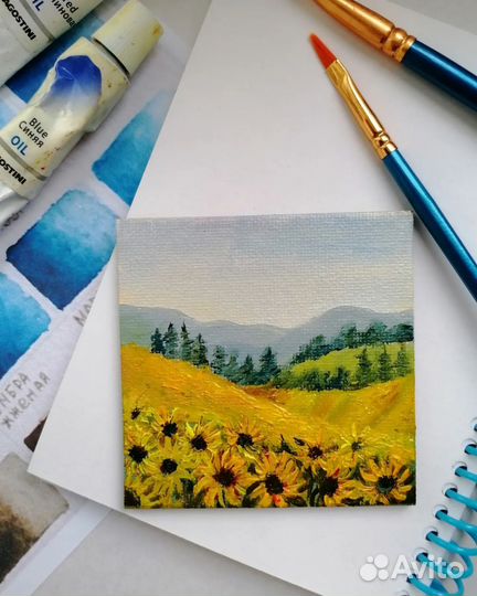 Магниты маслом на заказ