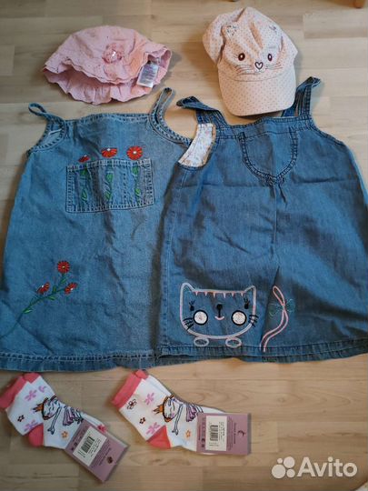 Вещи пакетом на девочку 4-6 лет