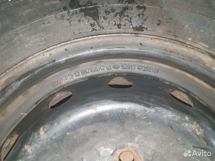 R15 Centara Commercial 195/70, PCD 5x114.3 DIA 56.1