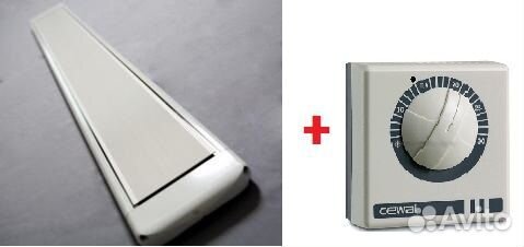 Обогреватель Алмак ик13 белый + терморегулятор