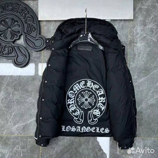 Пуховик женский Chrome Hearts