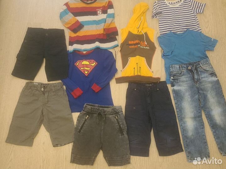 Пакет вещей на мальчика 4-6 лет