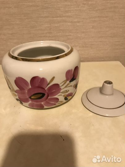 Сахарница фарфор СССР