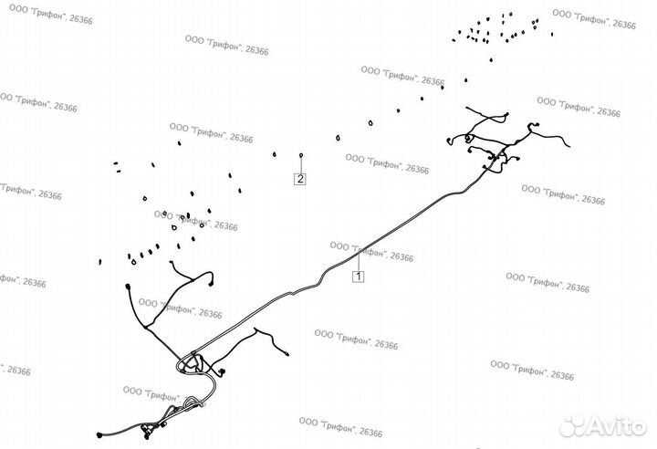 Жгут проводов ABS, ecas