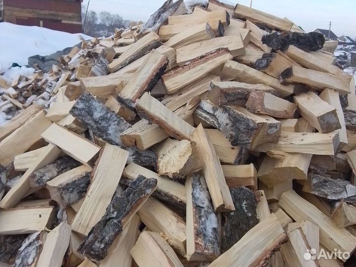 Дрова березовые колотые