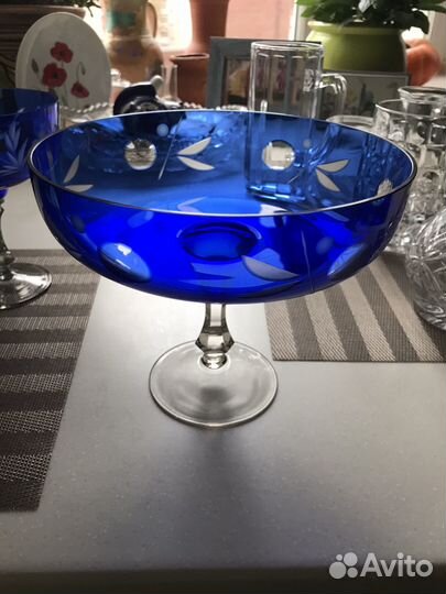 Посуда Хрустальная СССР Богемия Чехия 80-ые