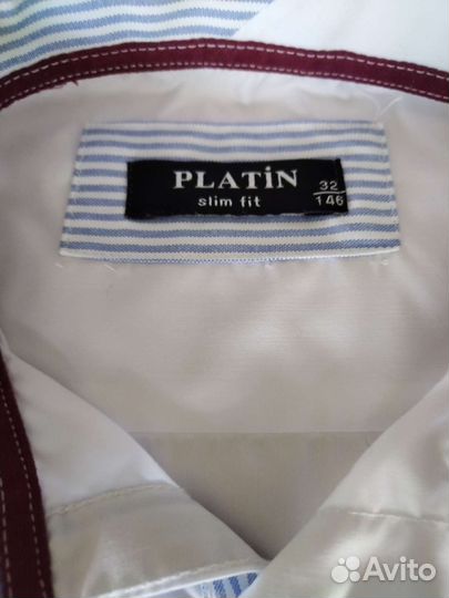 Рубашка белая рост 146