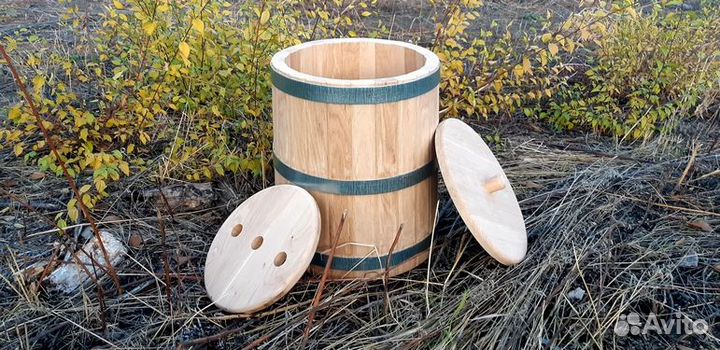 Кадка дубовая
