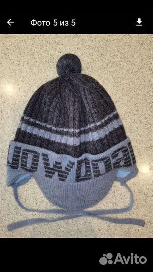 Шапки демисезонные, размер 50/52