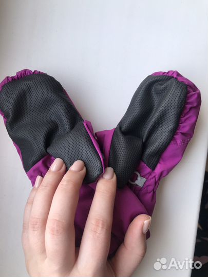 Варежки детские краги 1-2 года