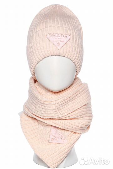 Комплект шапка и шарф