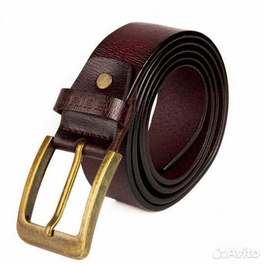 63337 Ремень Pride натуральная кожа коричневый