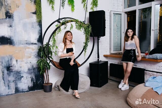 Аренда лофта с верандой, караоке и светомузыкой