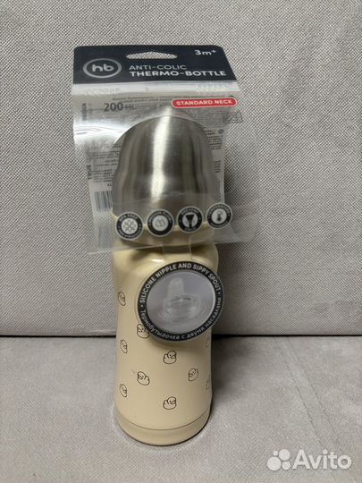 Термос-бутылочка-поильник Happy baby