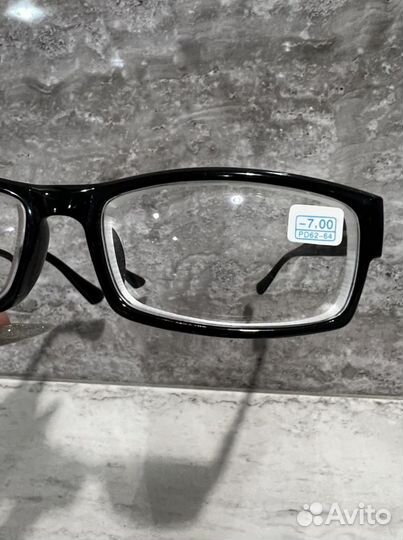 Очки для дали -7