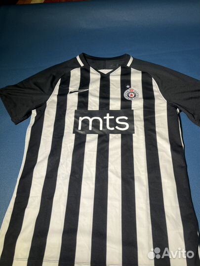 Футбольная футболка фк Партизан