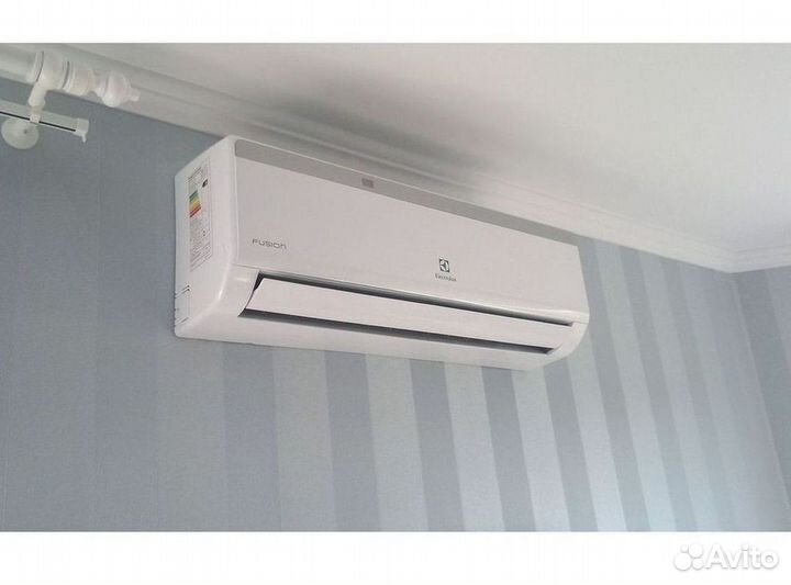 Сплит система с установкой