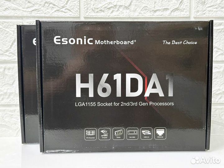 Материнская палата LGA1155 Esonic H61DA1