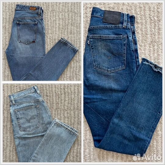 Джинсы Levis 501 made and crafted Rifle