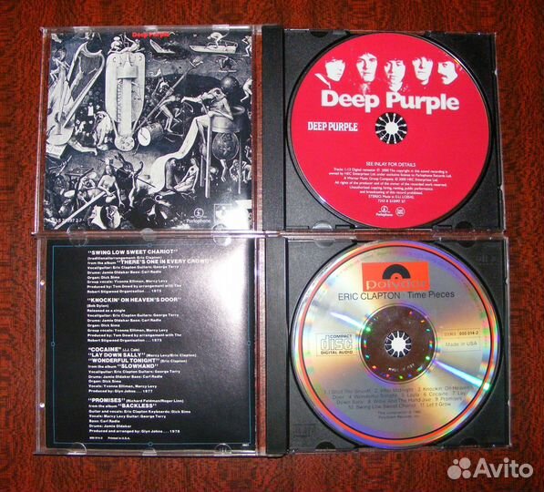 Фирменные CD диски (USA Germany EU)