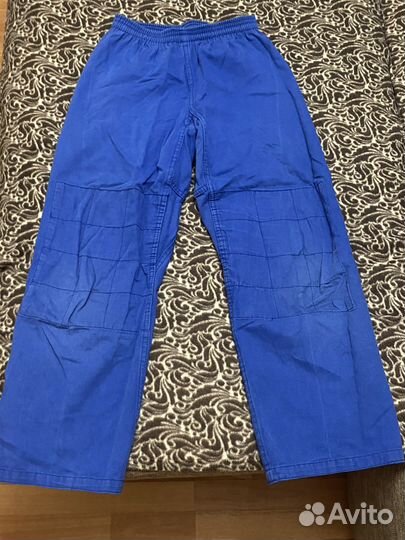 Кимоно для дзюдо синее