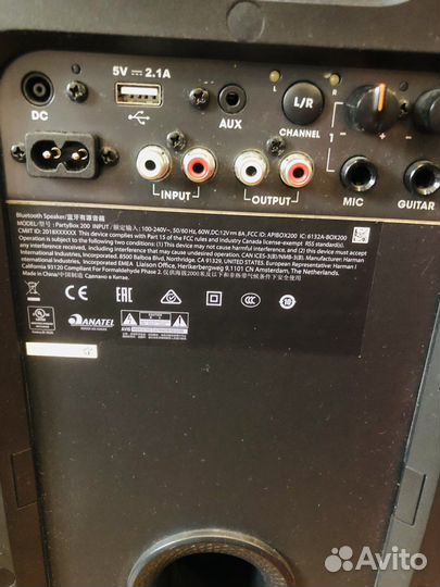 Колонка jbl partybox 200