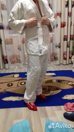 Кимоно (куртка+ брюки) дзюдо рост 180см