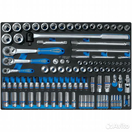 Набор торцевых головок 1/4