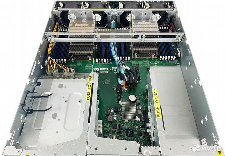 Сервер Supermicro 6028U-TR4 2x E5-2697v4 128Gb