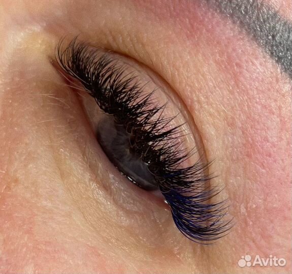 Наращивание ресниц на дому