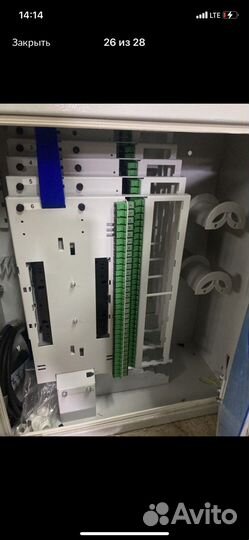 Кросс оптический шкафной 160абон. портов