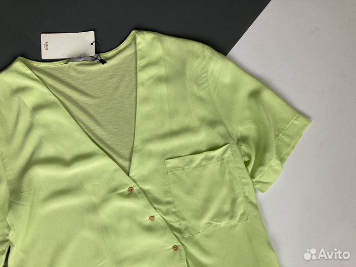Рубашка 44 новая Mango