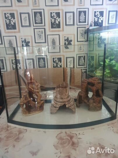 Аквариум,грунт,фильтр