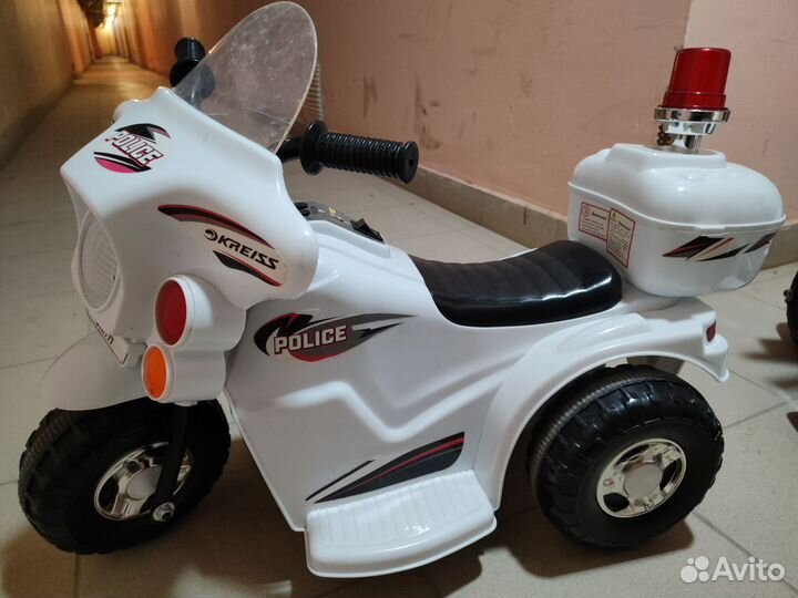 Детский мотоцикл на аккумуляторе бу
