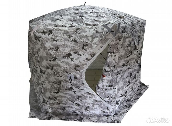 Палатка зимняя 6-гранная 300 см, 3-слойная, кмф