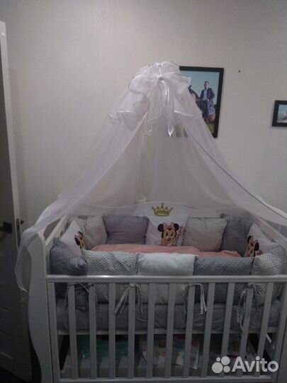 Бортики в кроватку