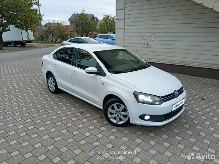 Volkswagen Polo 1.6 AT, 2013, 257 000 км