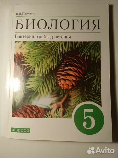 Учебник В. В. Пасечник по биологии 5 класс