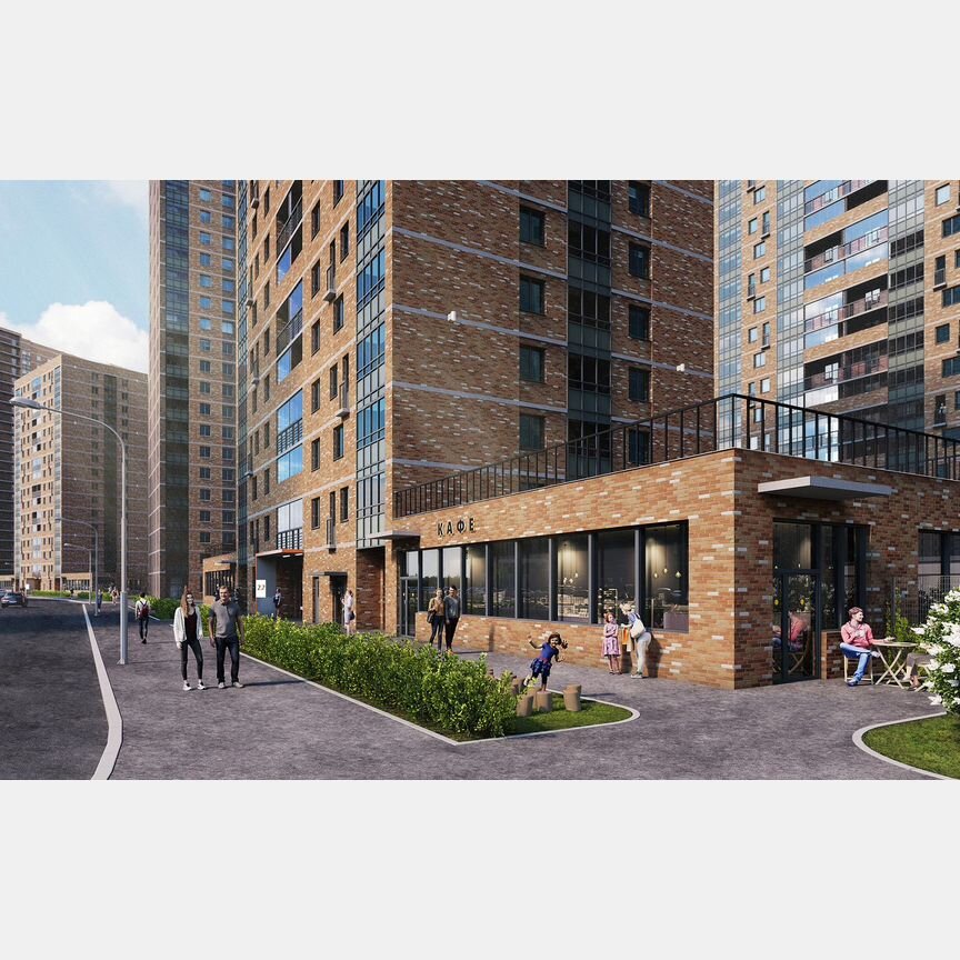 1-к. квартира, 35,2 м², 2/27 эт.