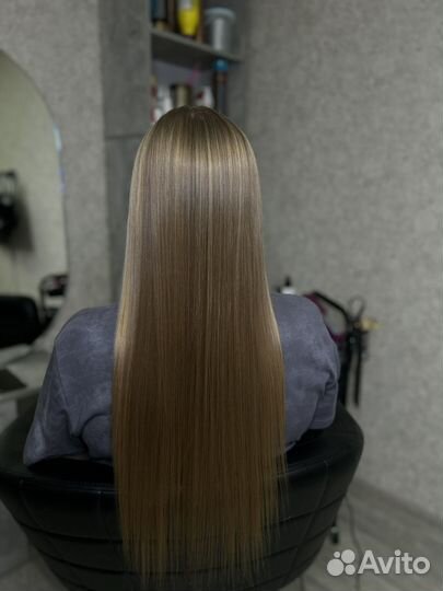 Кератиновое выпрямление волос на дому