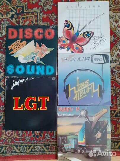 Виниловые пластинки рок зарубежный